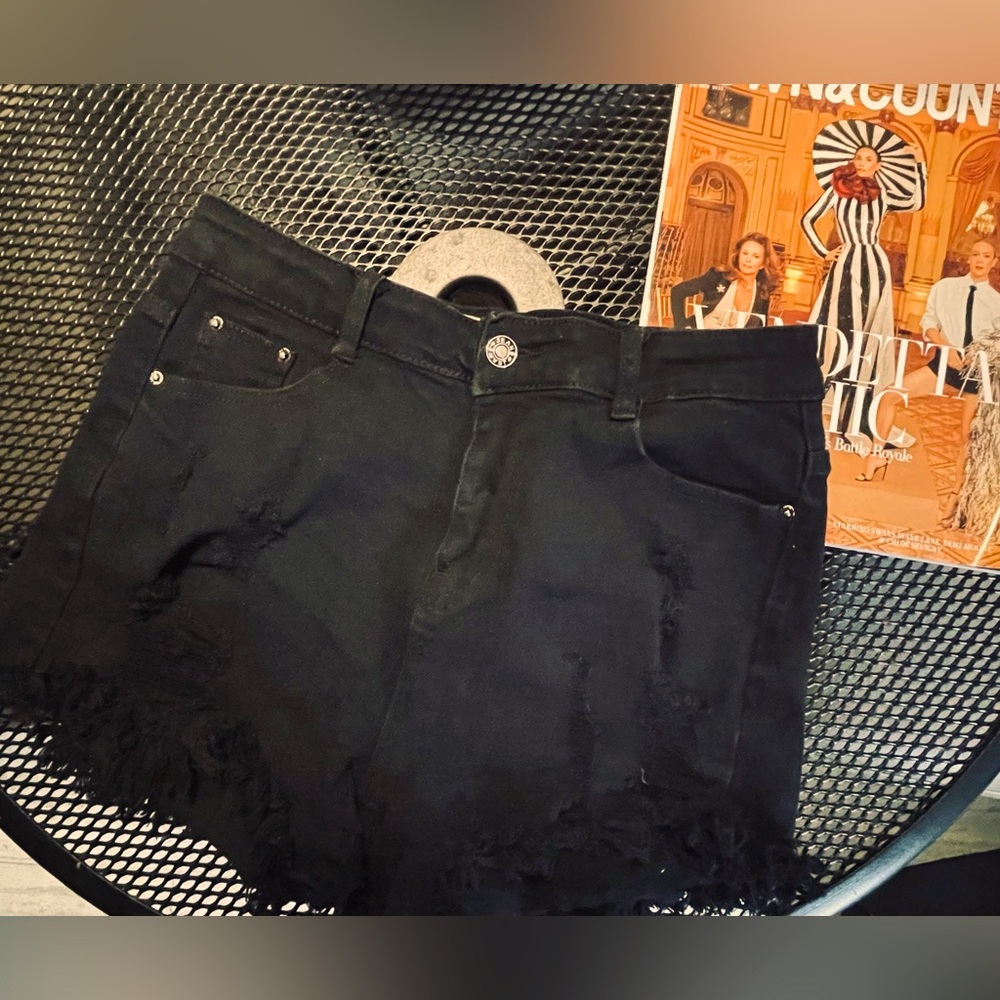 Distressed Style Shorts